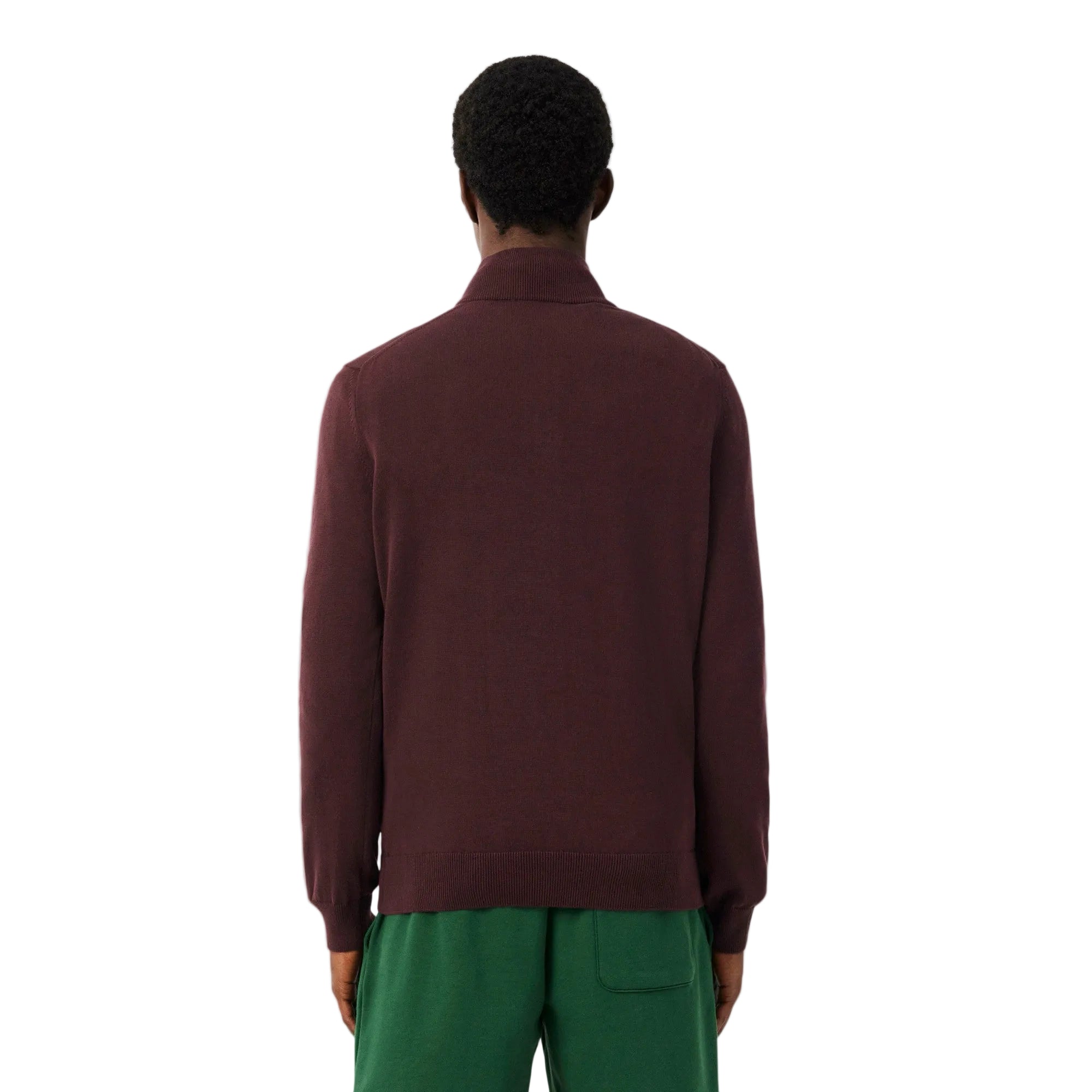 Lacoste 1/4 Zip Knitted Sweatshirt