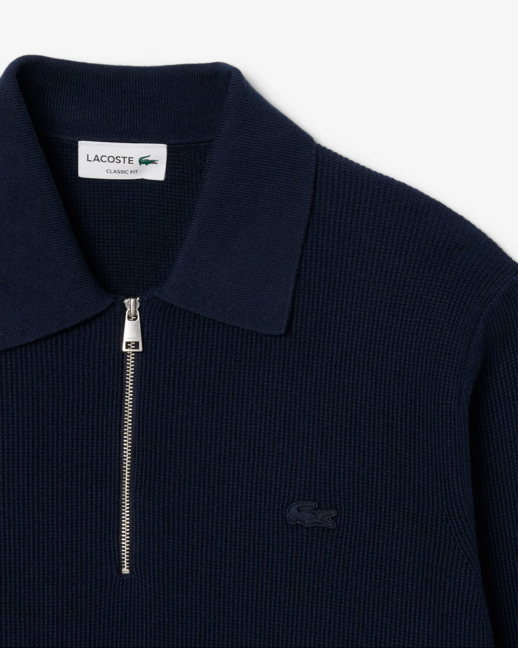 Lacoste 1/4 Zip Knitted Sweatshirt