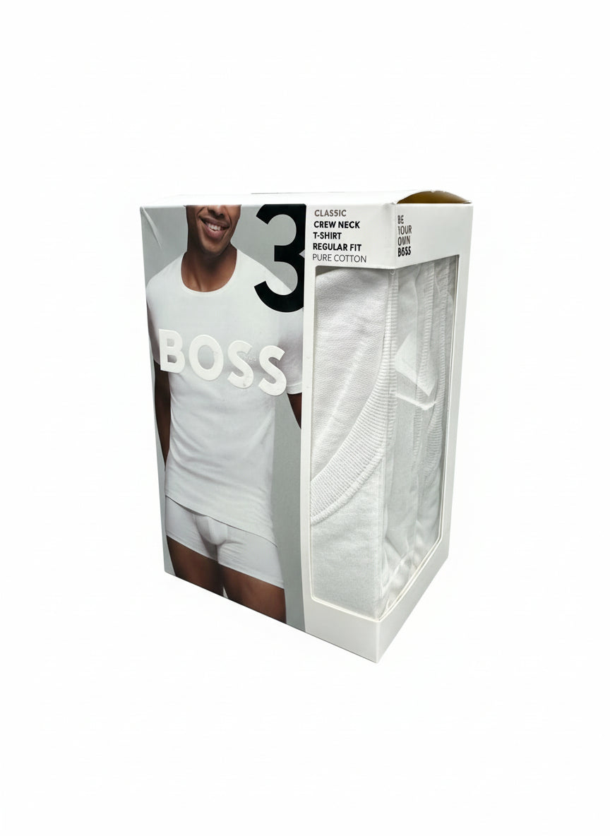 Boss 3 Pack Regular Fit T-Shirts