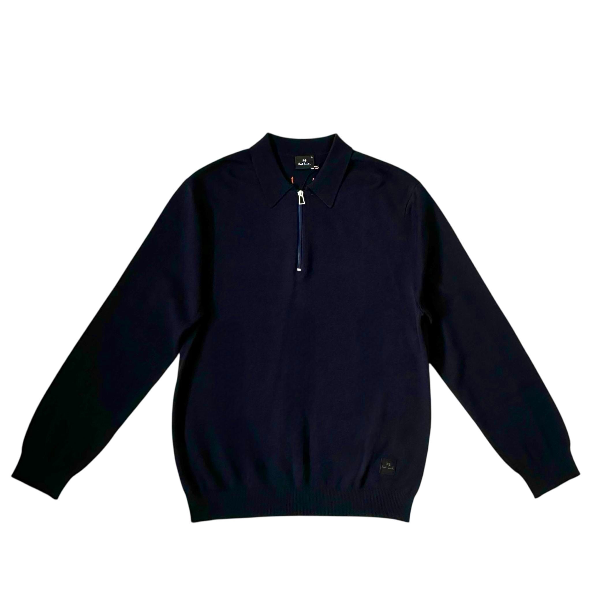 Paul Smith 1/4 Zip Knitted Sweatshirt