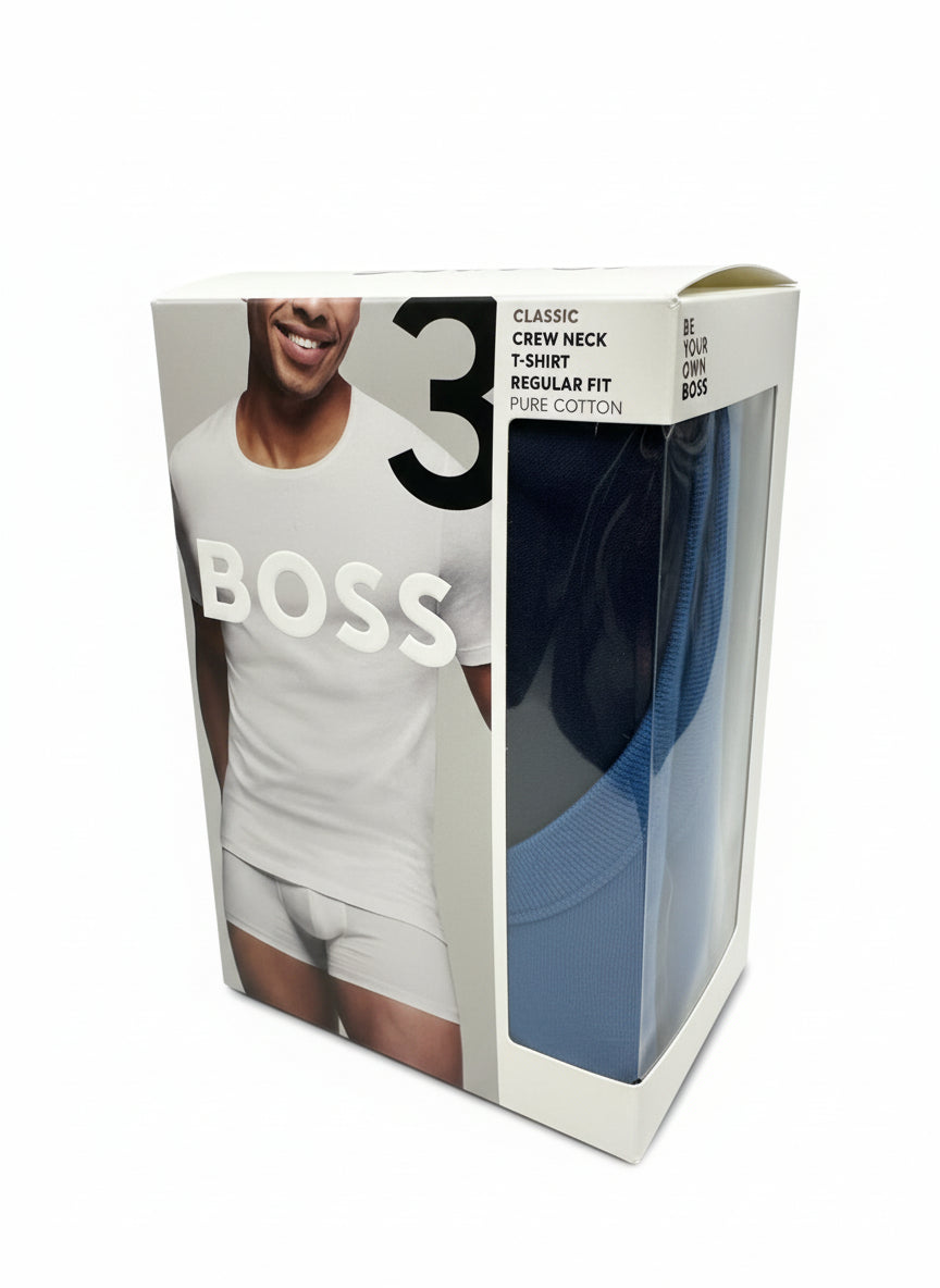 Boss 3 pack Regular Fit T-Shirts