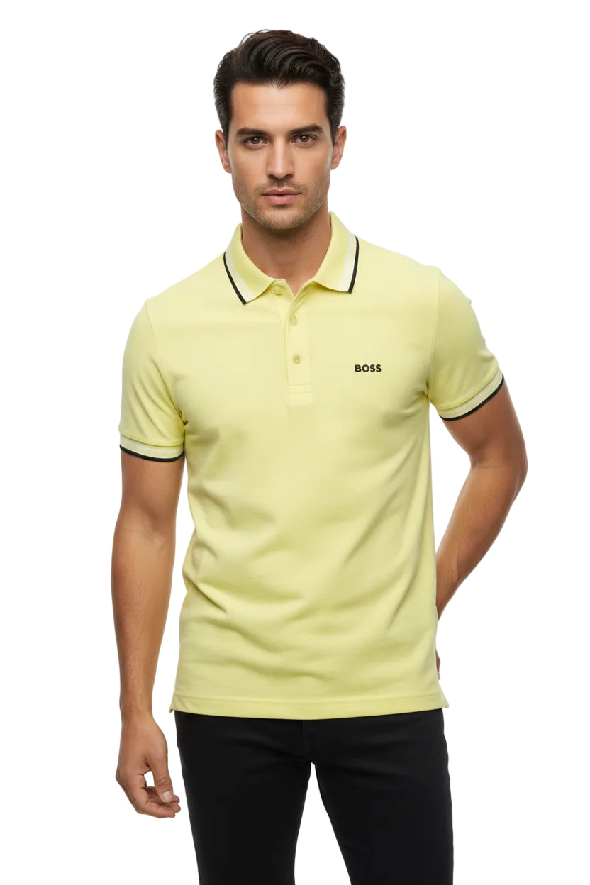 Big & Tall Boss Green Regular Fit Polo Shirt