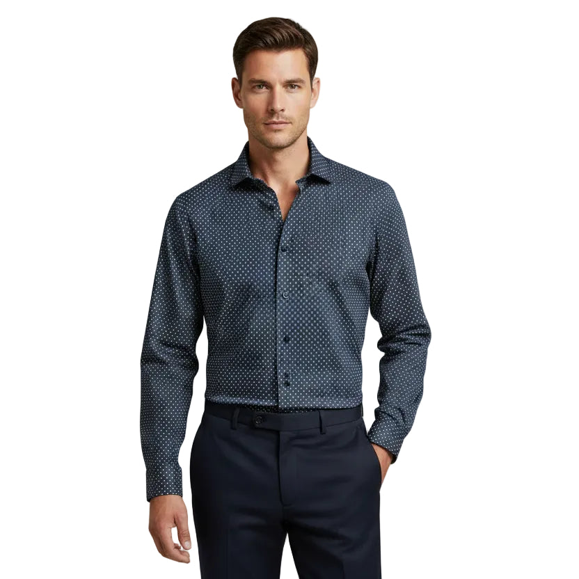Eterna Regular Fit Long Sleeve Shirt