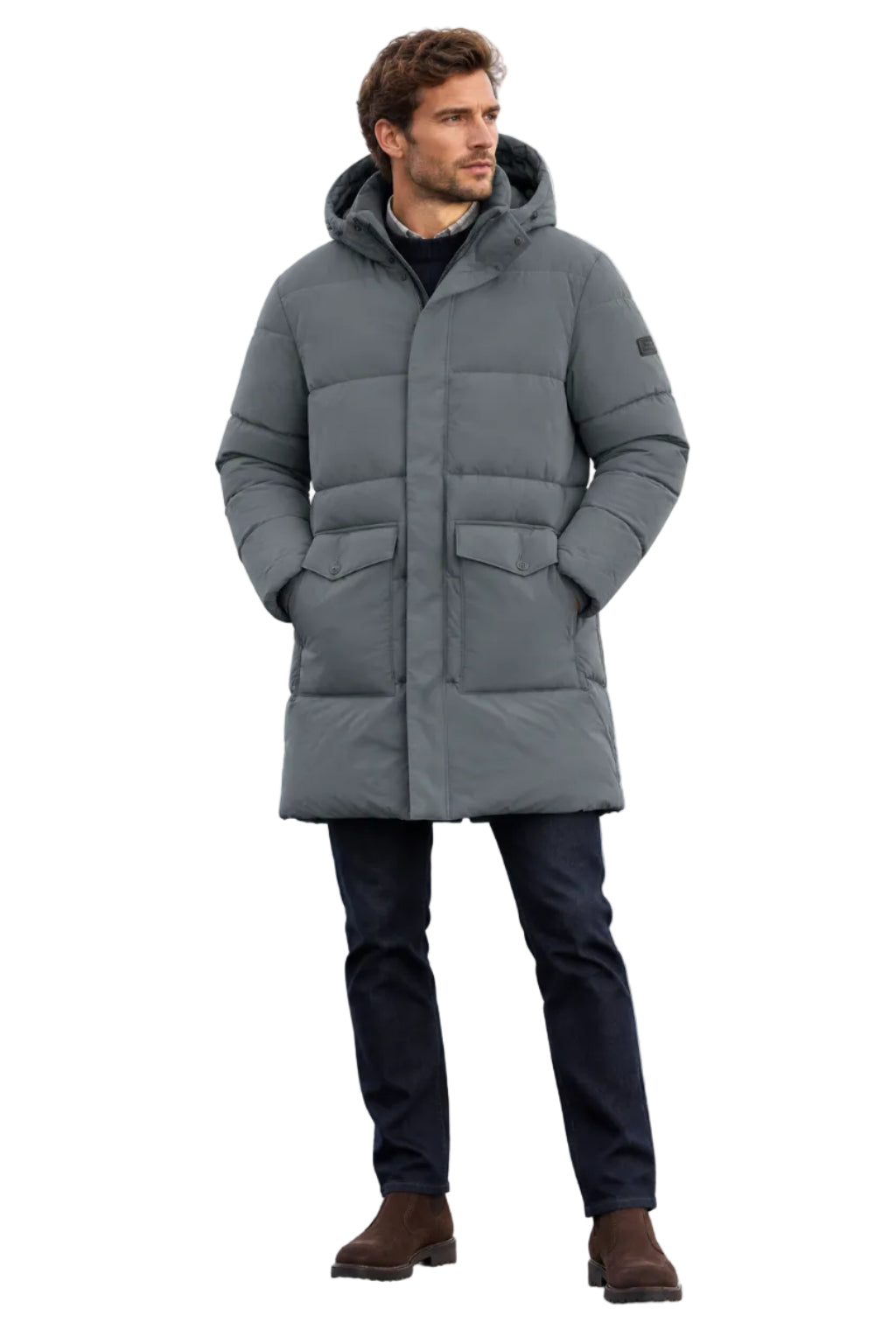 Barbour International Puffer Coat