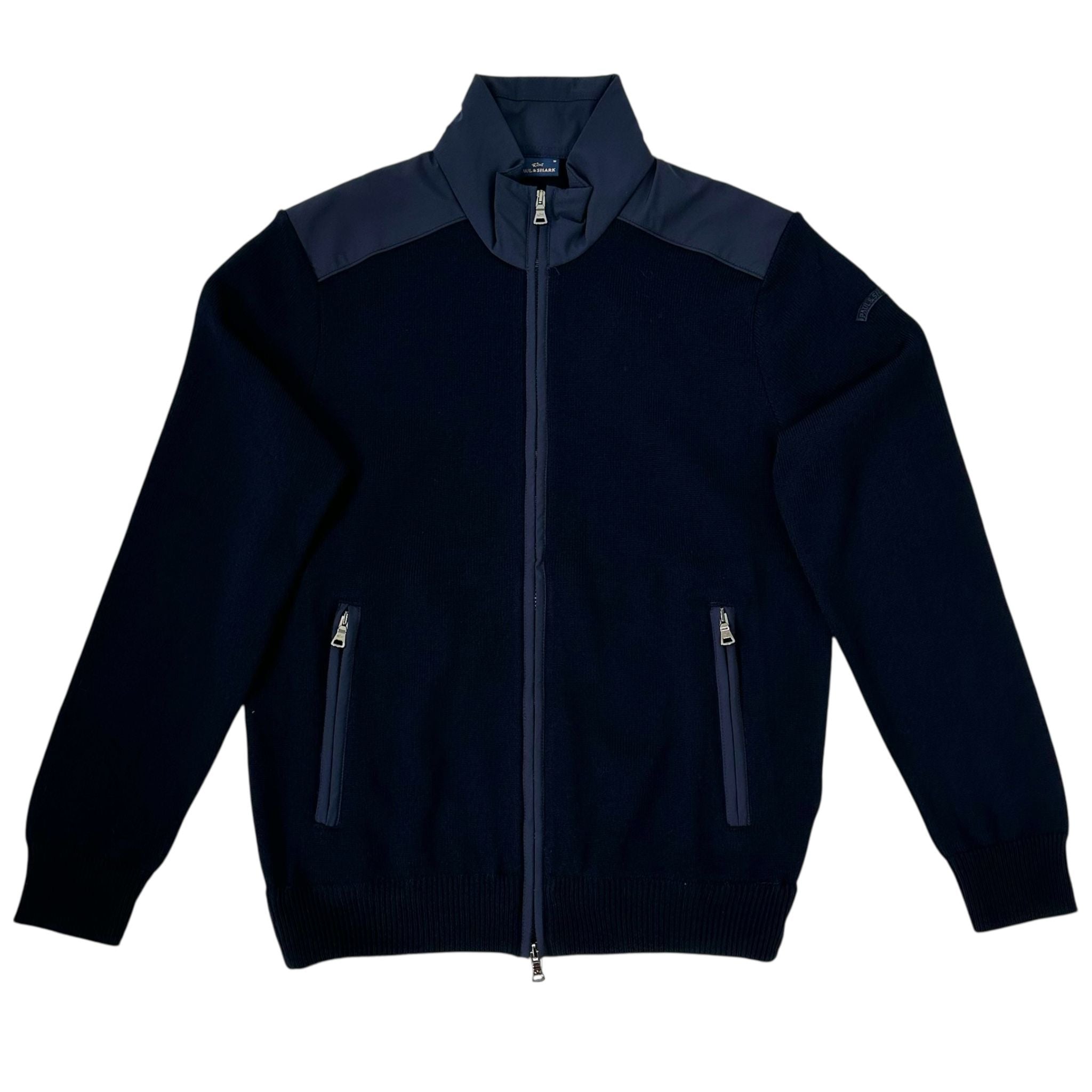 Big & Tall Paul & Shark Full Zip Knitted Sweatshirt