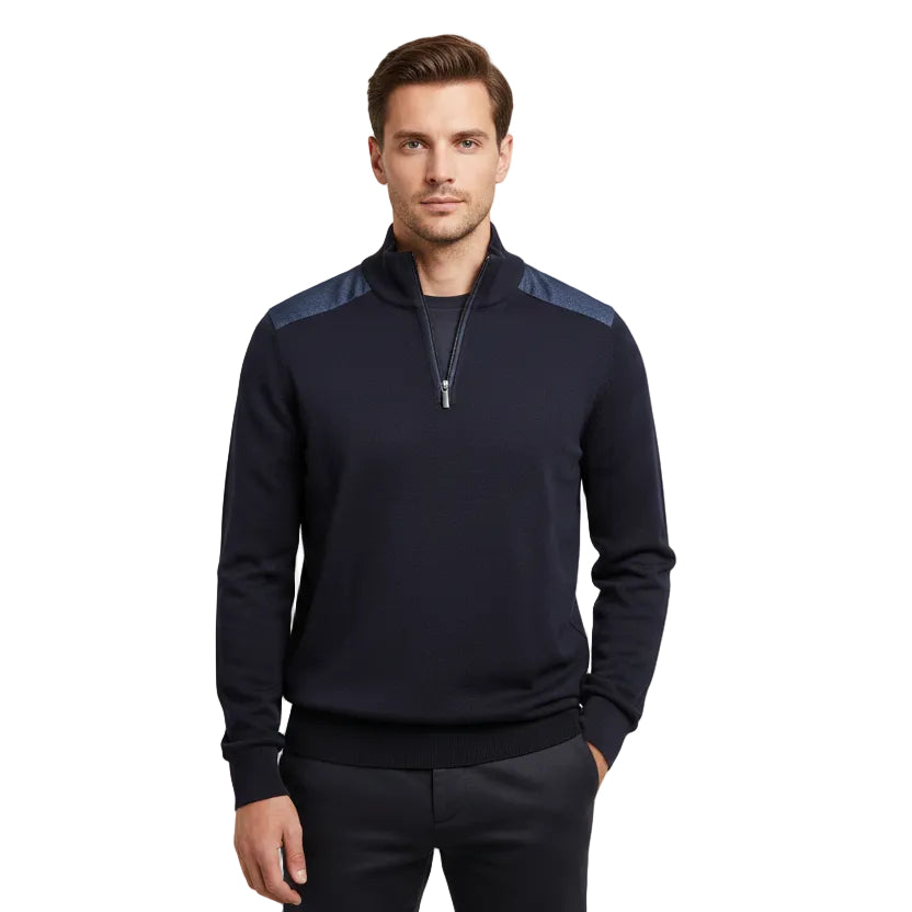 Paul & Shark 1/4 Zip Knitted Sweatshirt