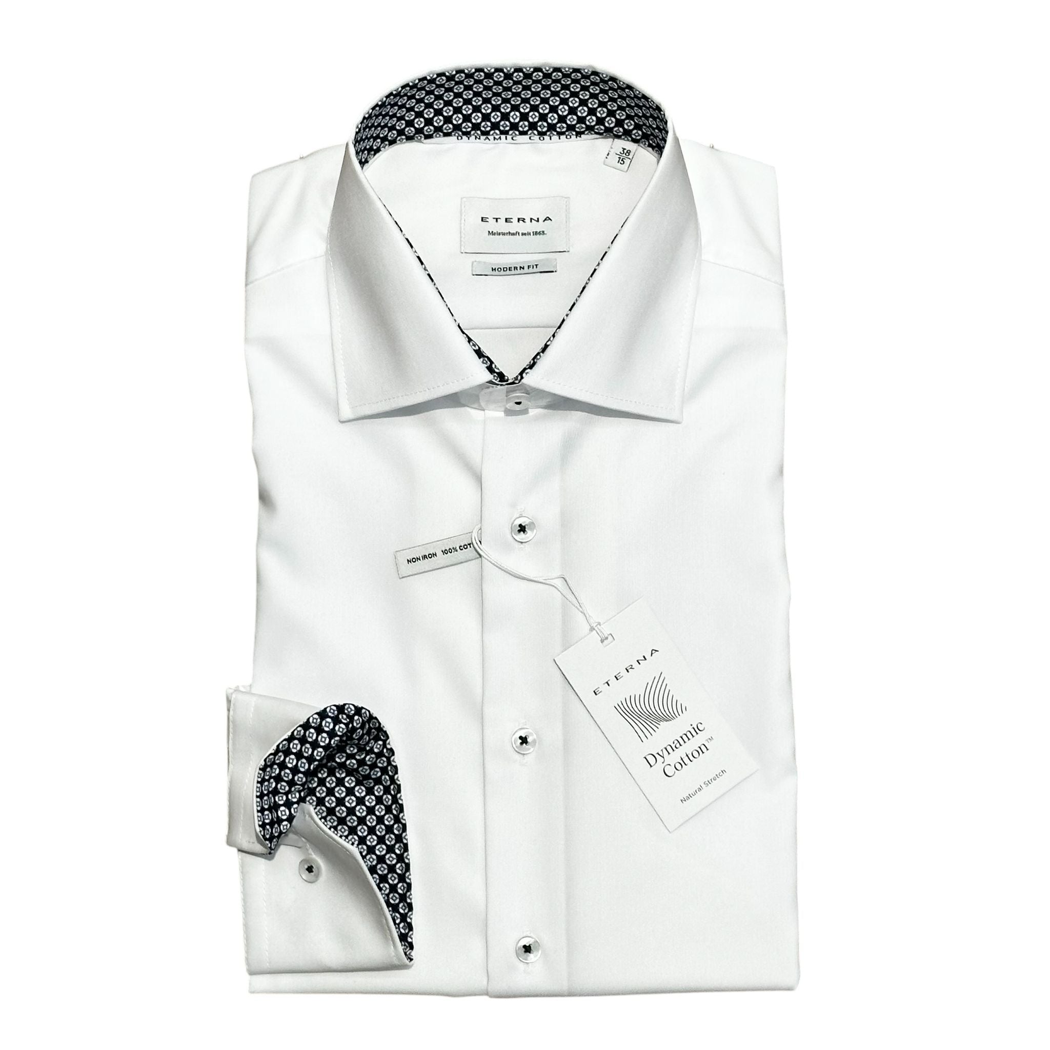 Eterna Regular Fit Long Sleeve Shirt