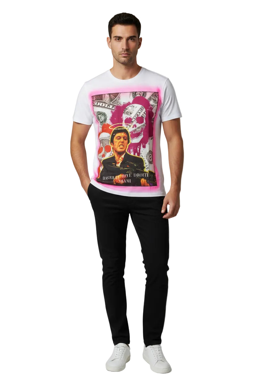 Bastille Rive Droite Regular Fit T-Shirt