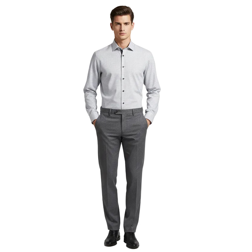 Eterna Regular Fit Long Sleeve Shirt
