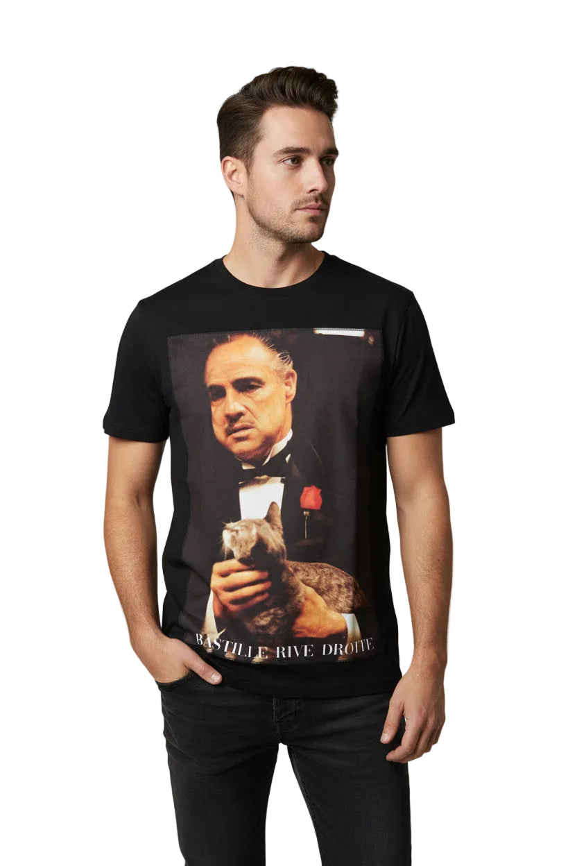 Bastille Rive Droite Regular Fit T-Shirt