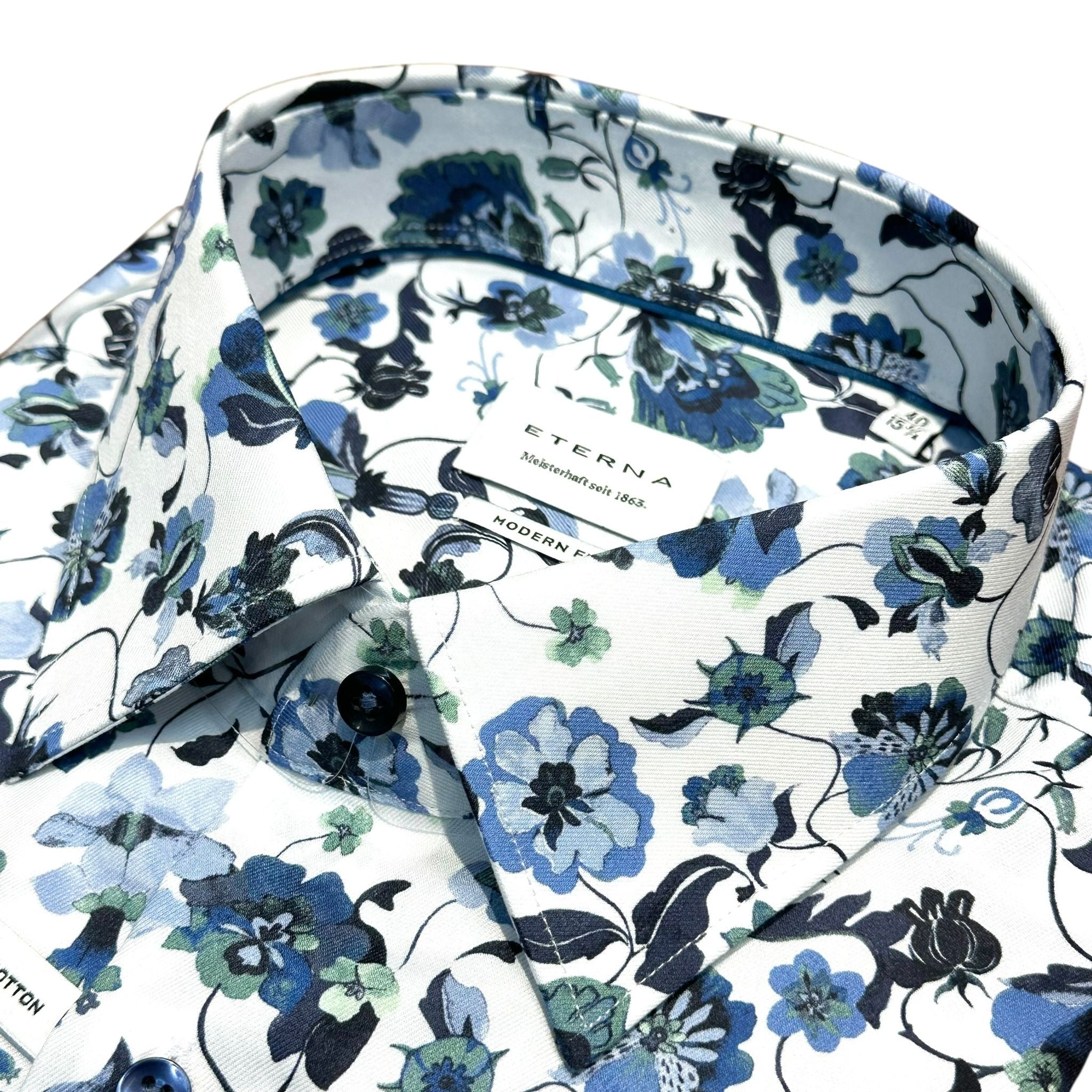 Eterna Regular Fit Short Sleeve Shirt