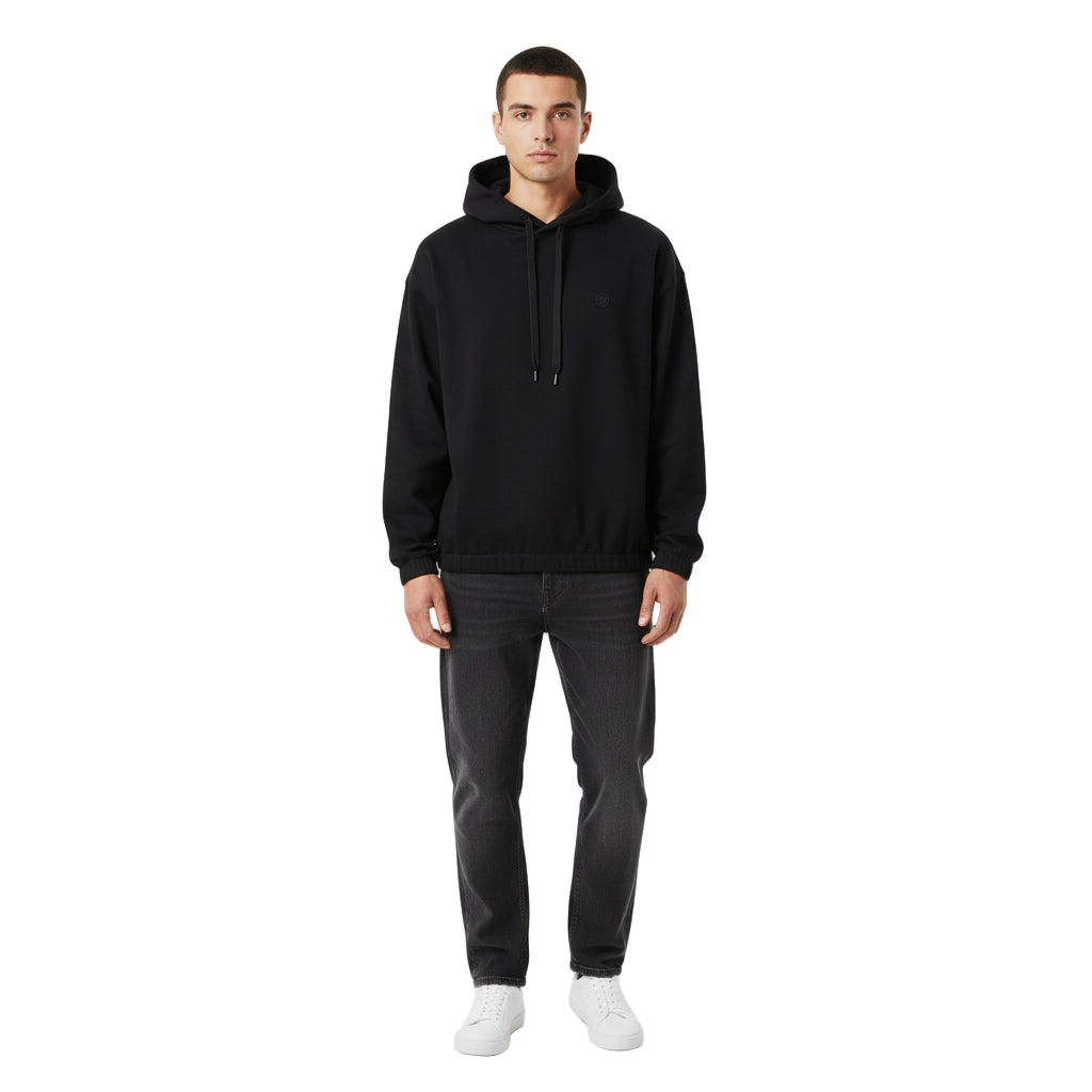 Big & Tall Boss Black Overhead Hoodie