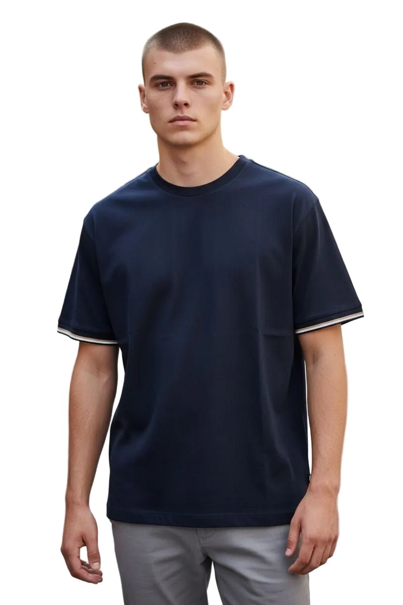 Big & Tall Boss Black Regular Fit T-Shirt