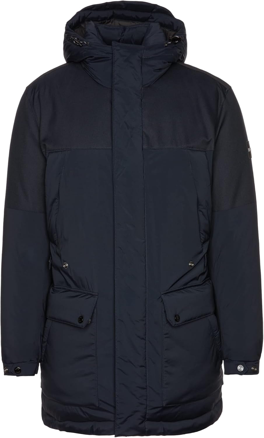 Big & Tall Boss Black Parker Coat