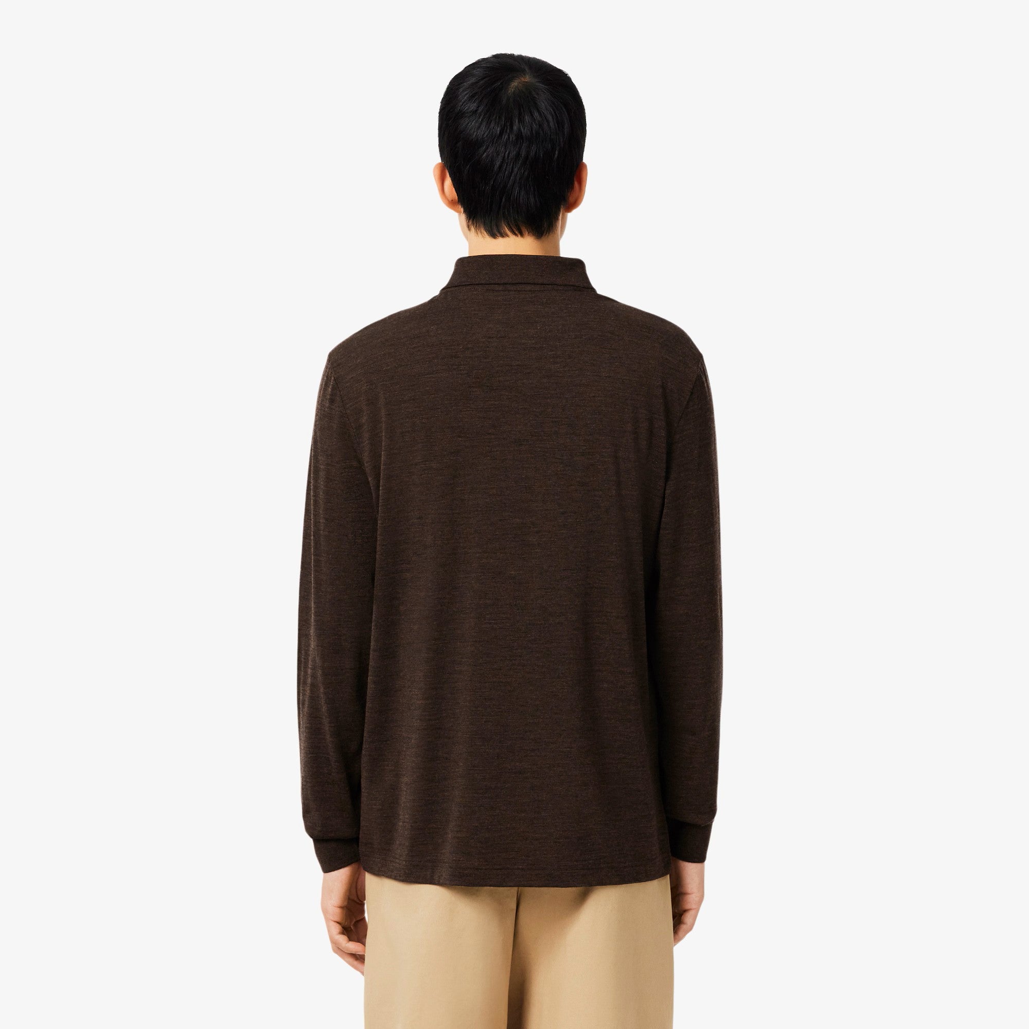 Lacoste 2 Button Knitted Sweatshirt