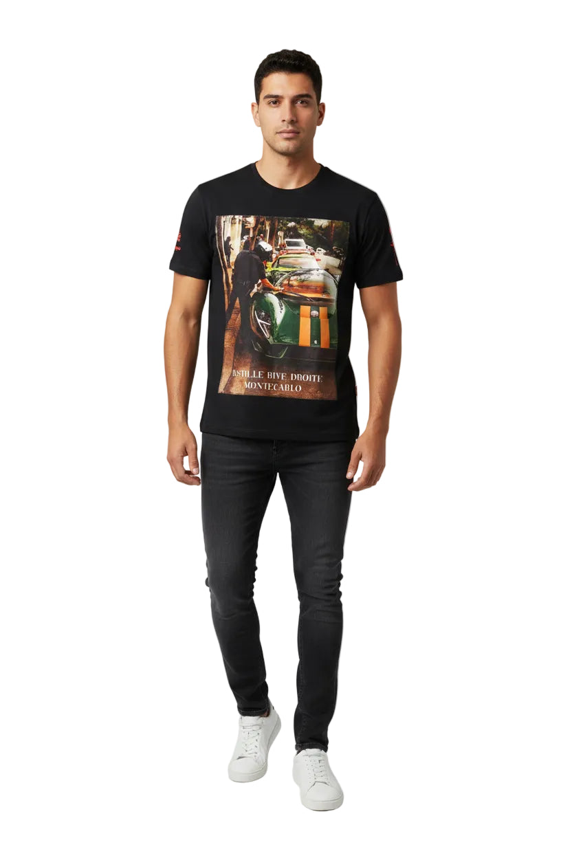 Bastille Rive Droite Regular Fit T-Shirt