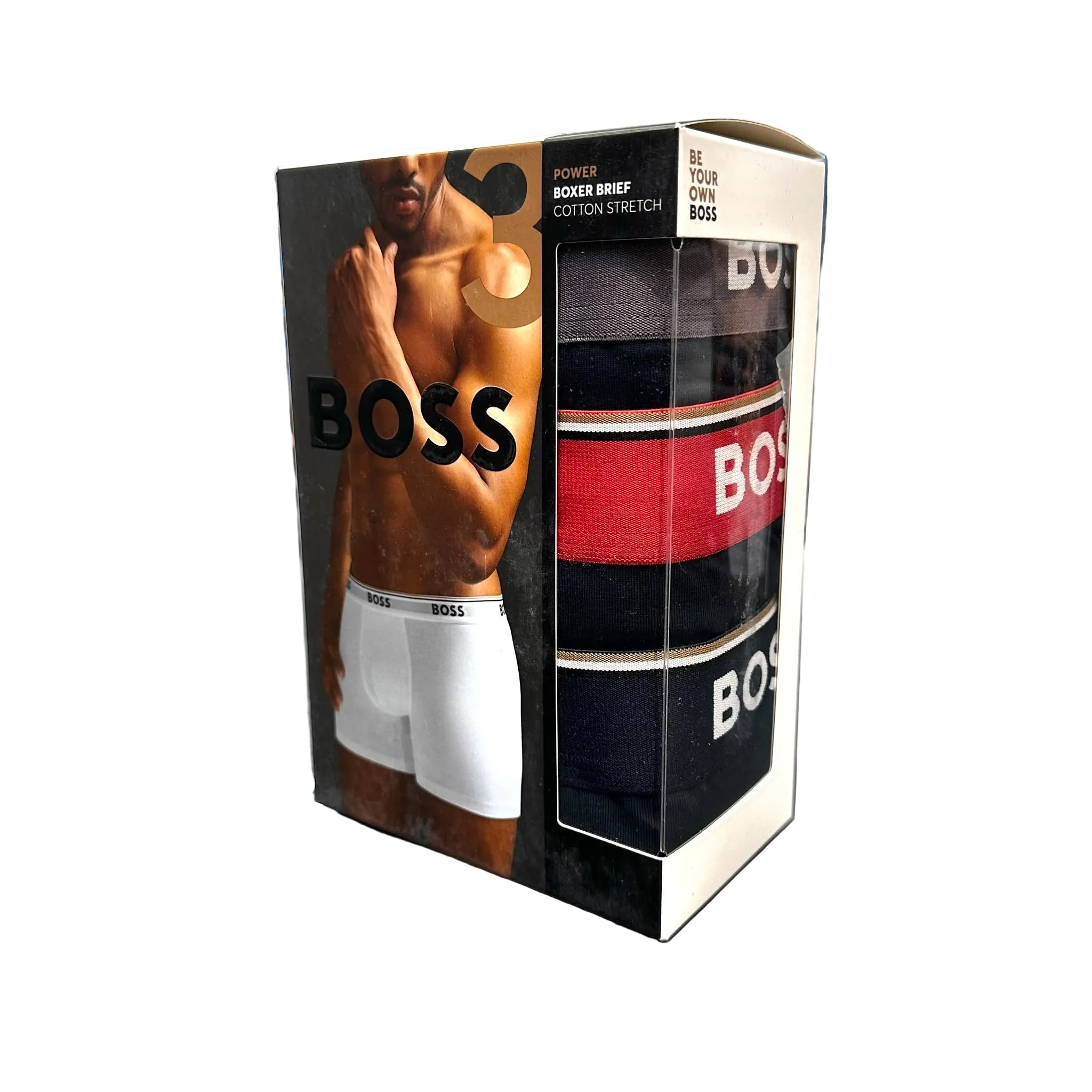 Boss 3 Pack Boxer Briefs