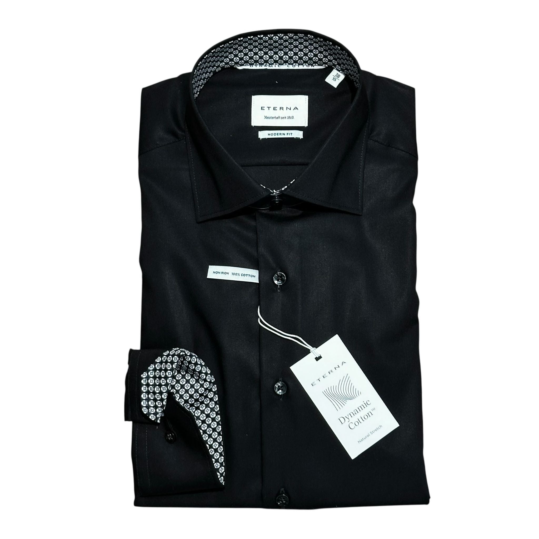 Eterna Regular Fit Long Sleeve Shirt