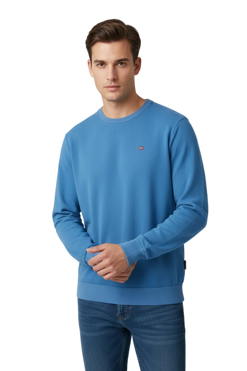 Napapijri Crew Neck Knitted Sweatshirt