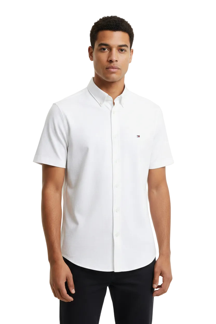 Tommy Hilfiger Slim Fit Knitted Short Sleeve