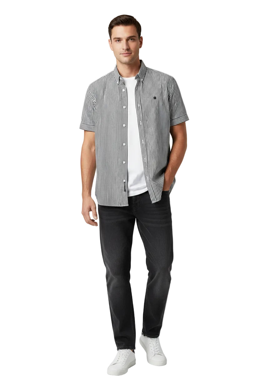 Boss Black Regular Fit Short Sleeve Shirt