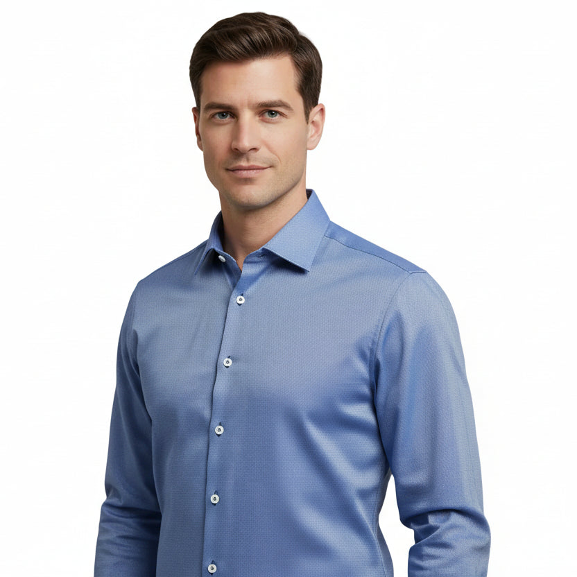 Eterna Regular Fit Long Sleeve Shirt
