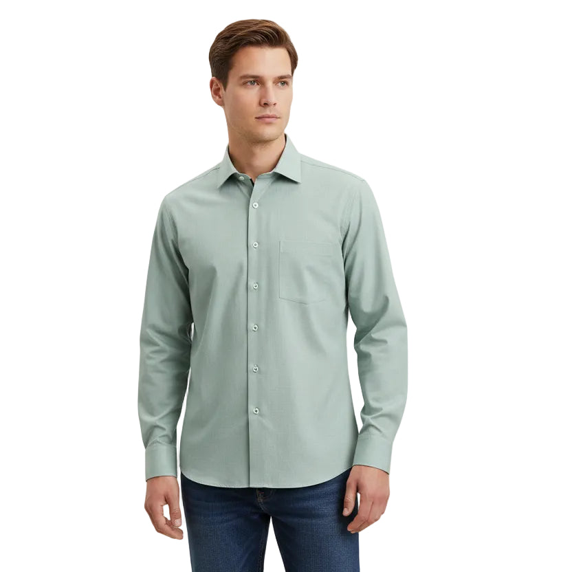 Eterna Regular Fit Long Sleeve Shirt