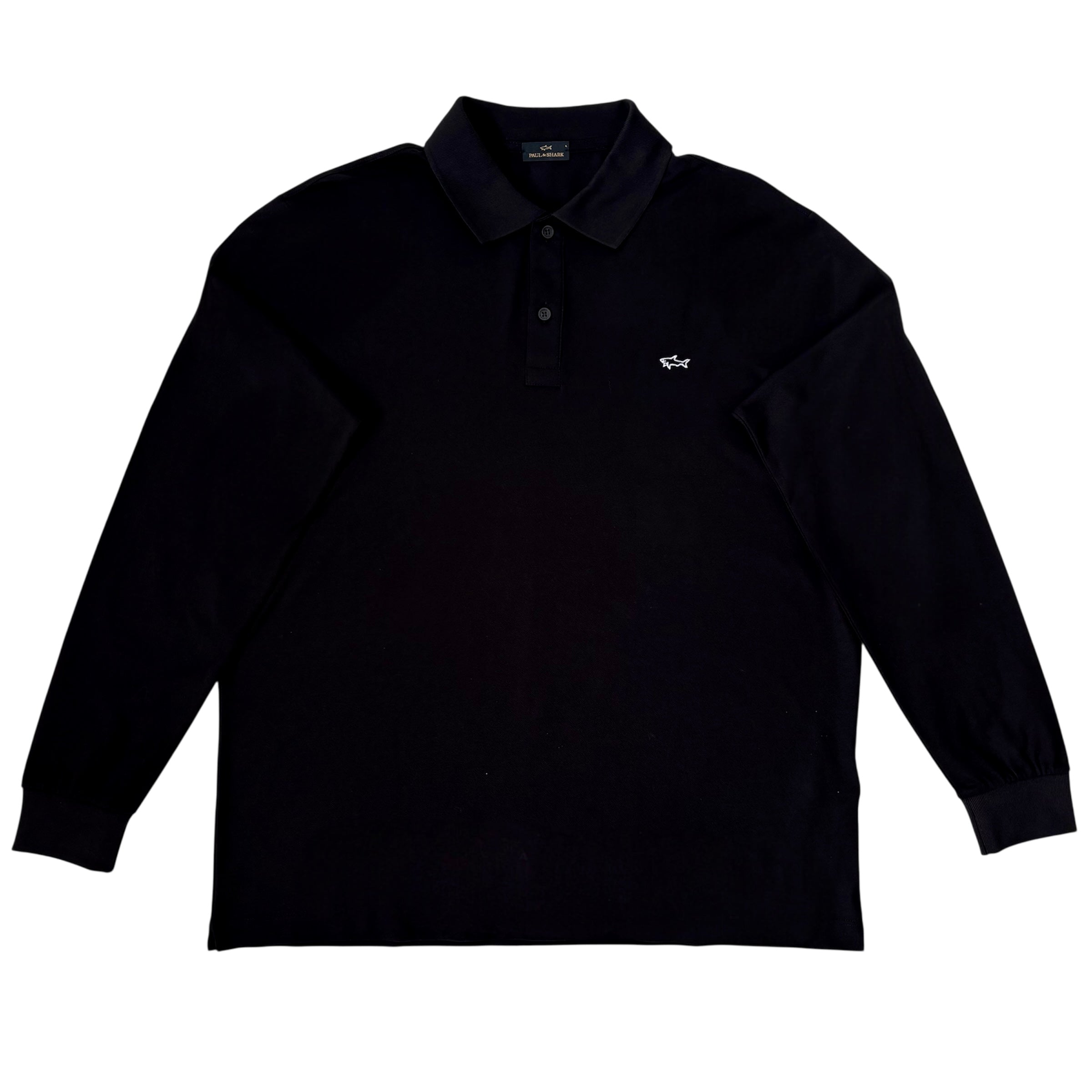 Paul & Shark Regular Fit Long Sleeve Polo Shirt