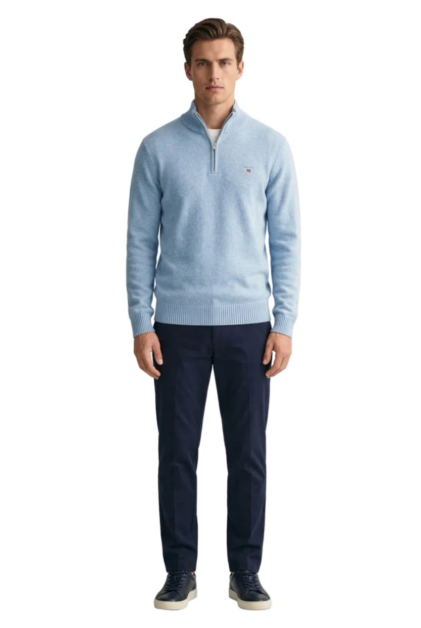 Gant 1/4 Zip Knitted Sweatshirt