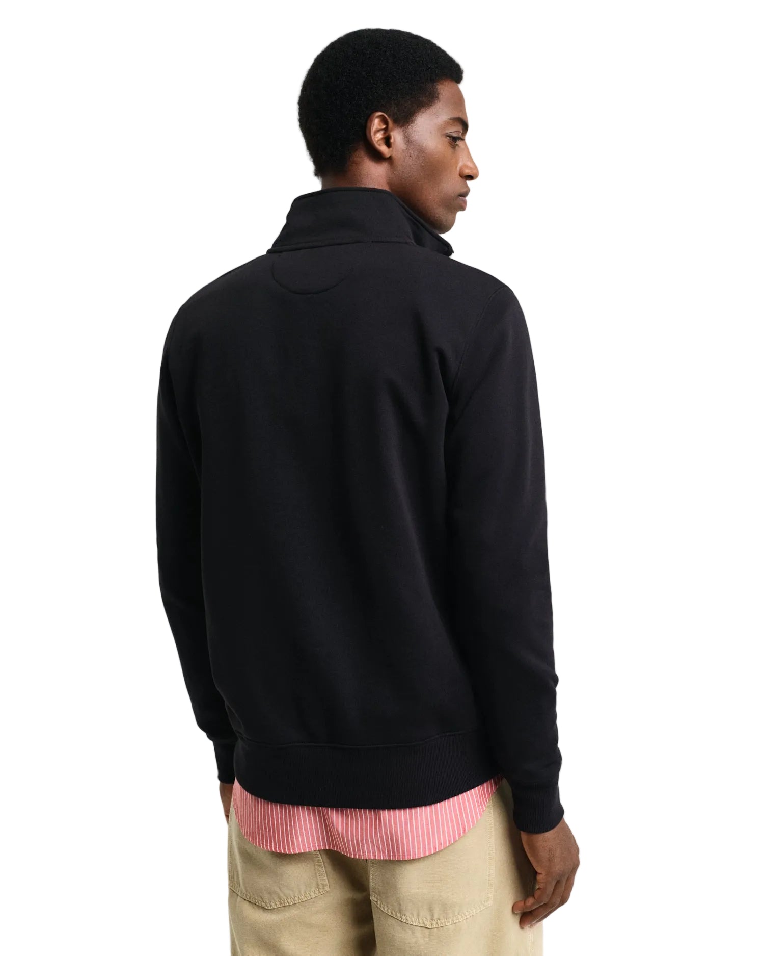 Gant 1/4 Zip Knitted Sweatshirt