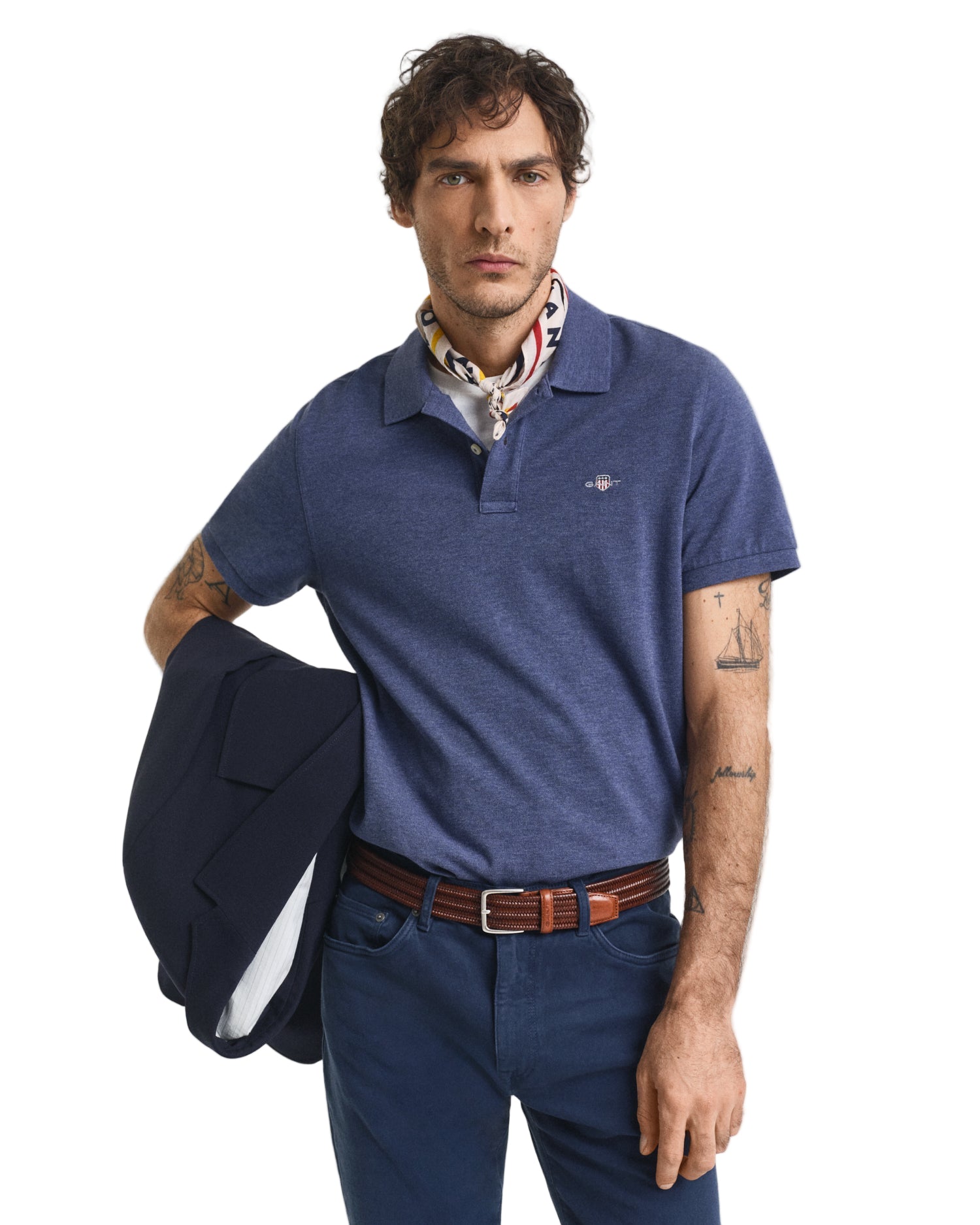 Big & Tall Gant Regular Fit Polo Shirt