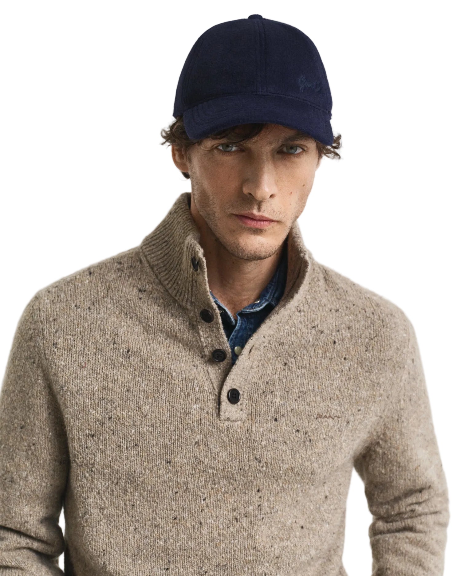 Gant 4 Button Knitted Sweatshirt