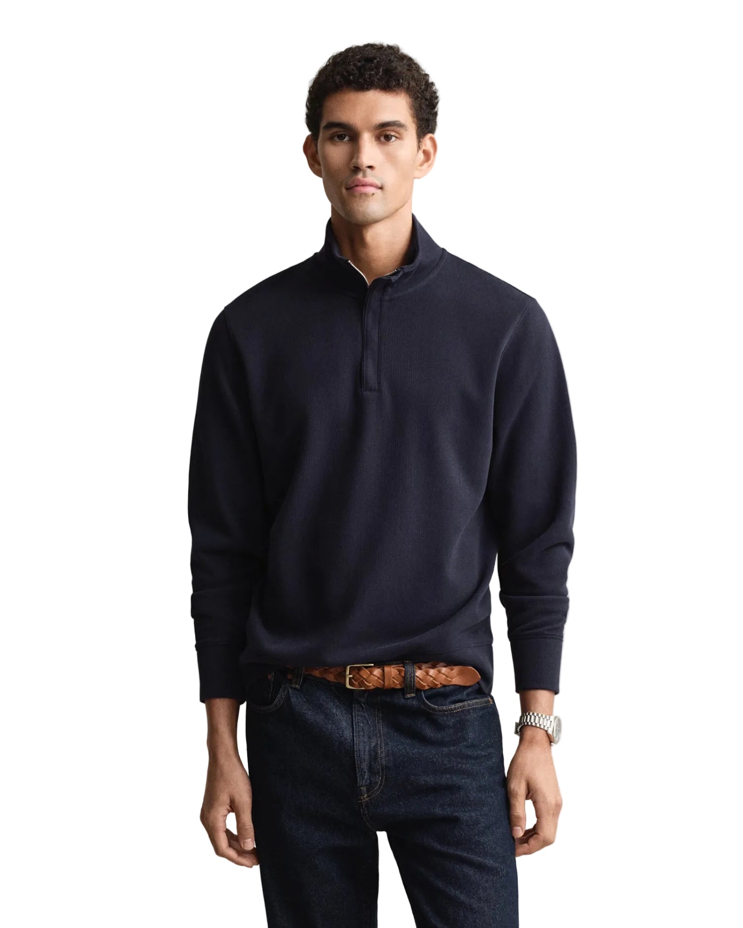 Big & Tall Gant 1/4 Zip Sweatshirt