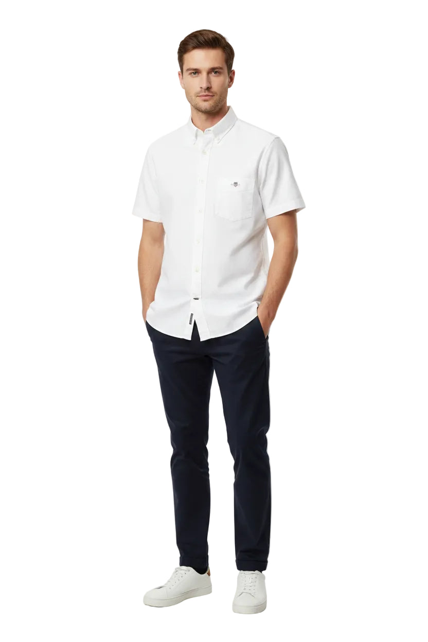 Gant Regular Fit Short Sleeve Shirt