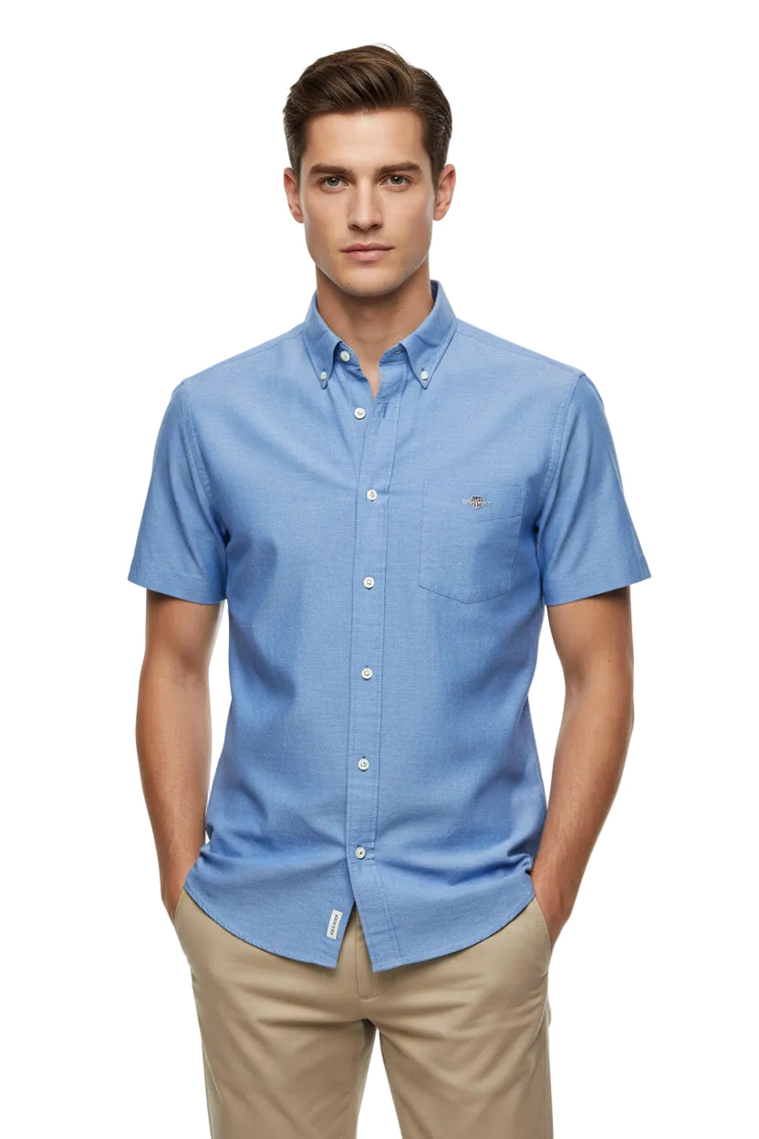 Gant Regular Fit Short Sleeve Shirt