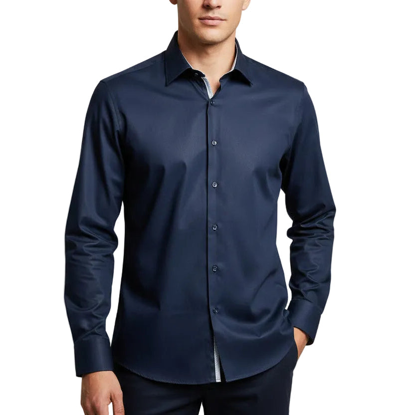 Eterna Regular Fit Long Sleeve Shirt