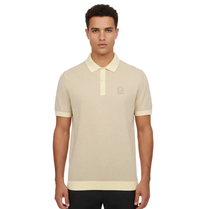 Sandbanks Regular Fit Knitted Polo Shirt
