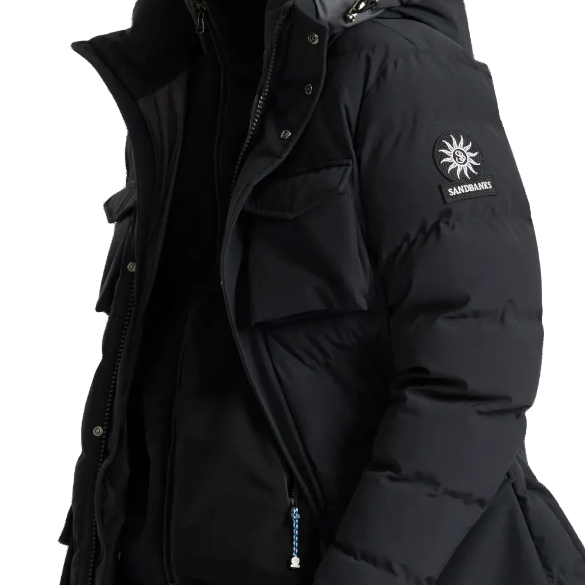 Sandbanks Long Puffer Coat