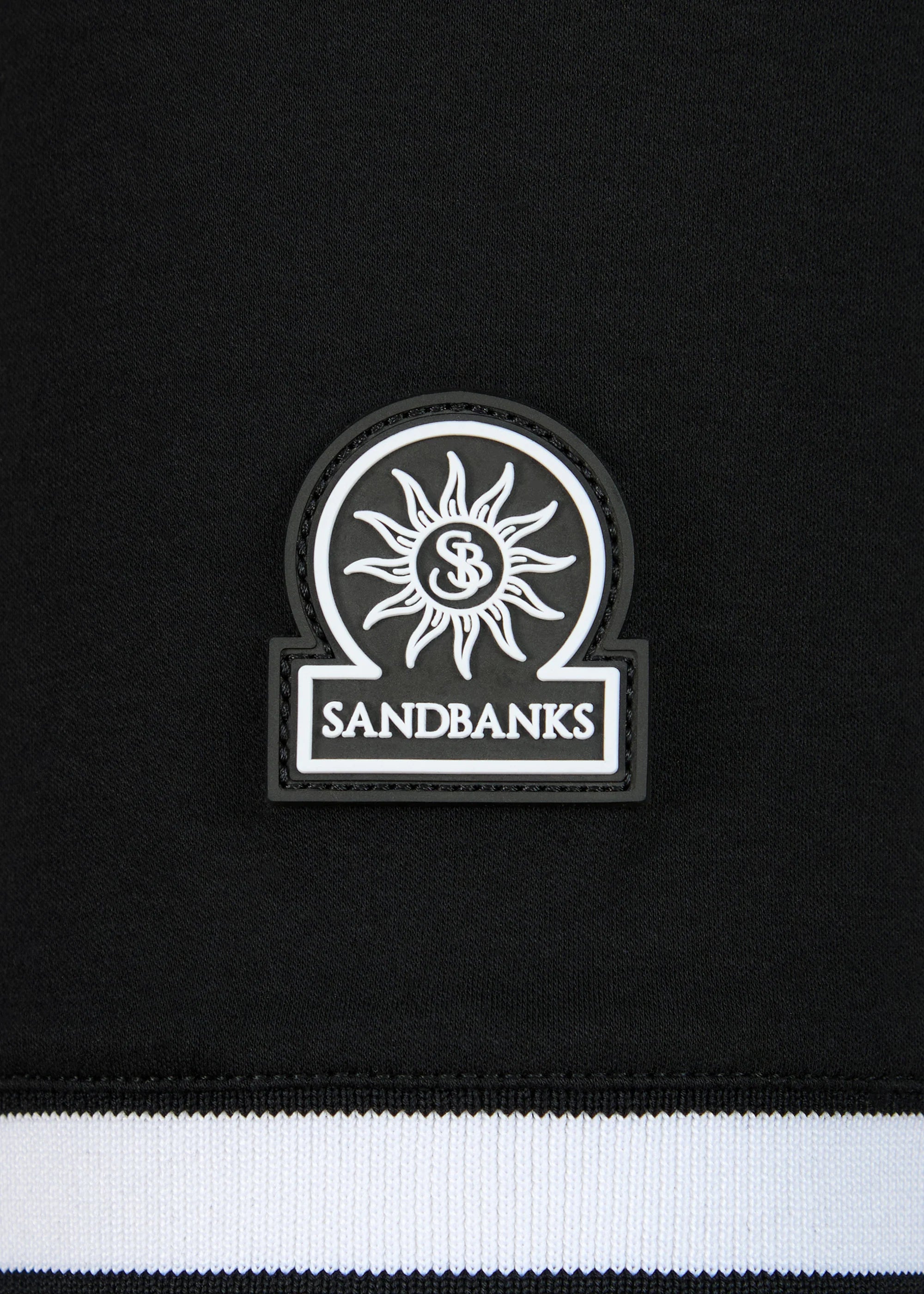 Sandbanks 1/4 Zip Regular Fit Polo Shirt