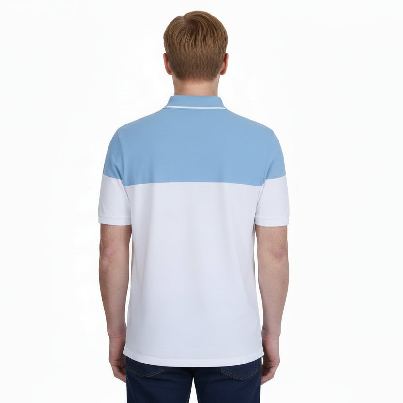 Sandbanks Regular Fit 1/4 Zip Polo Shirt