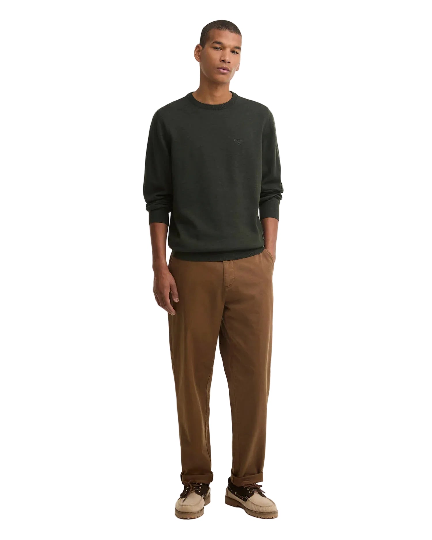 Barbour Crew Neck Knitted Sweatshirt