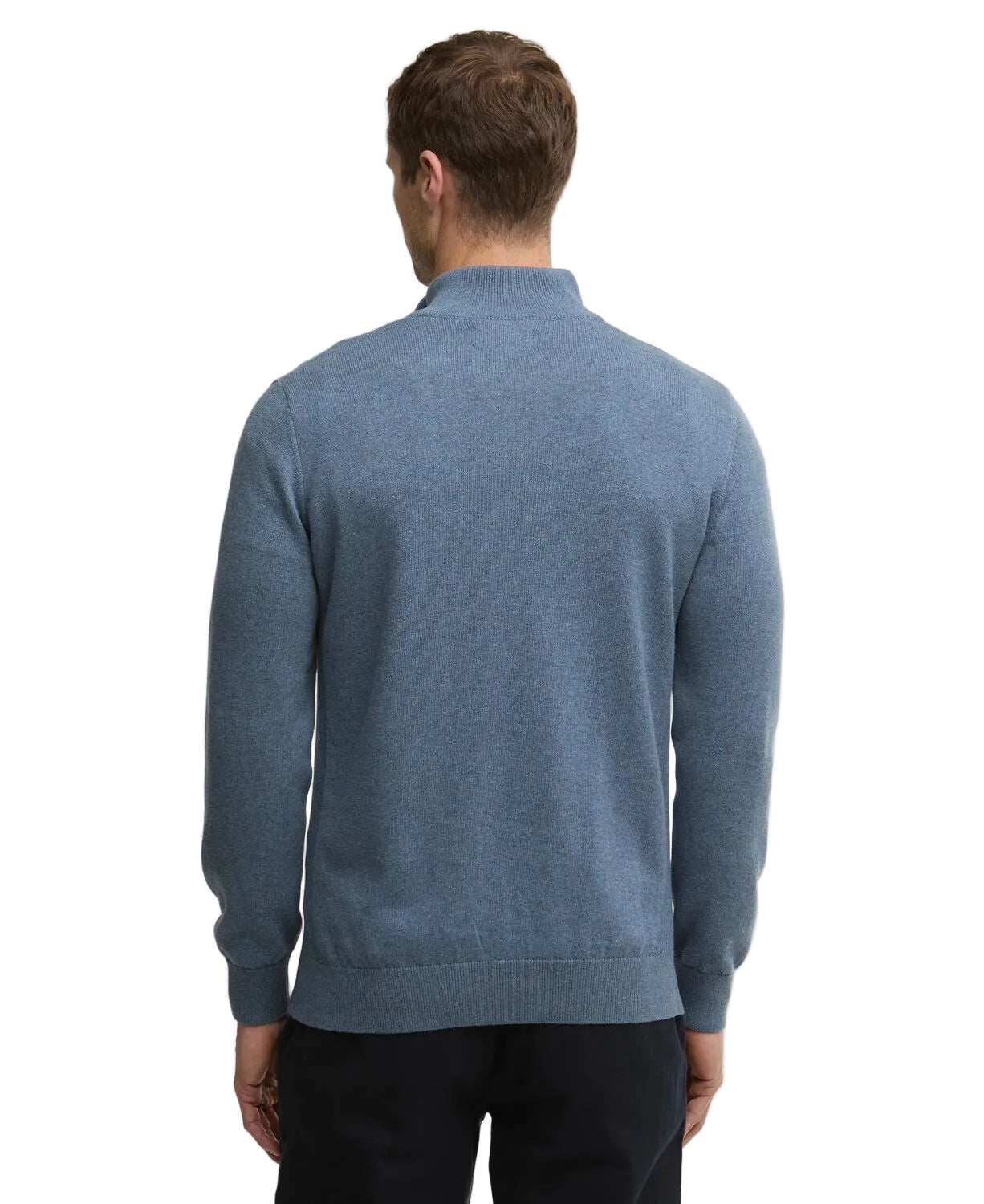 Barbour 1/4 Zip Knitted Sweatshirt