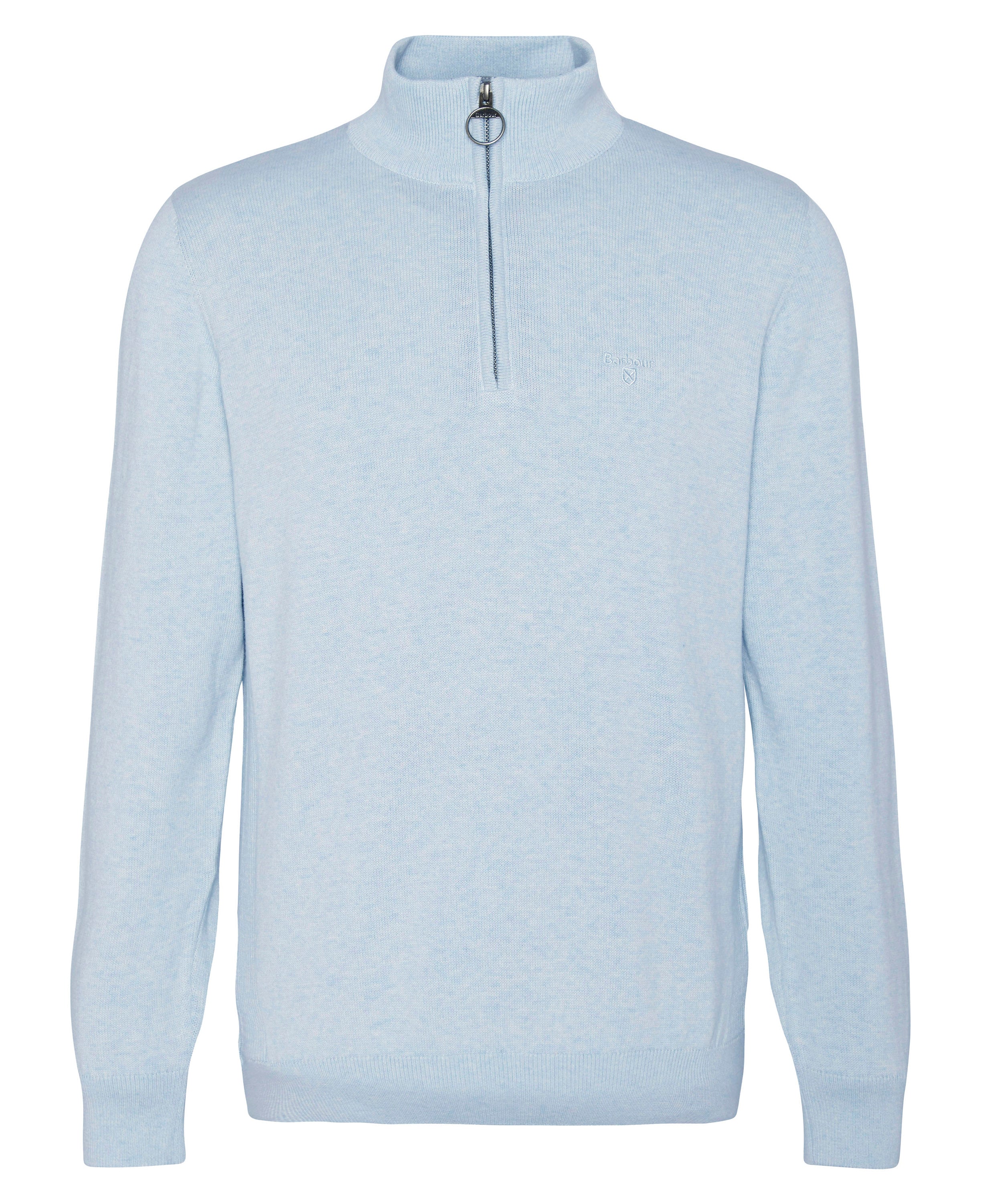 Barbour 1/4 Zip Knitted Sweatshirt