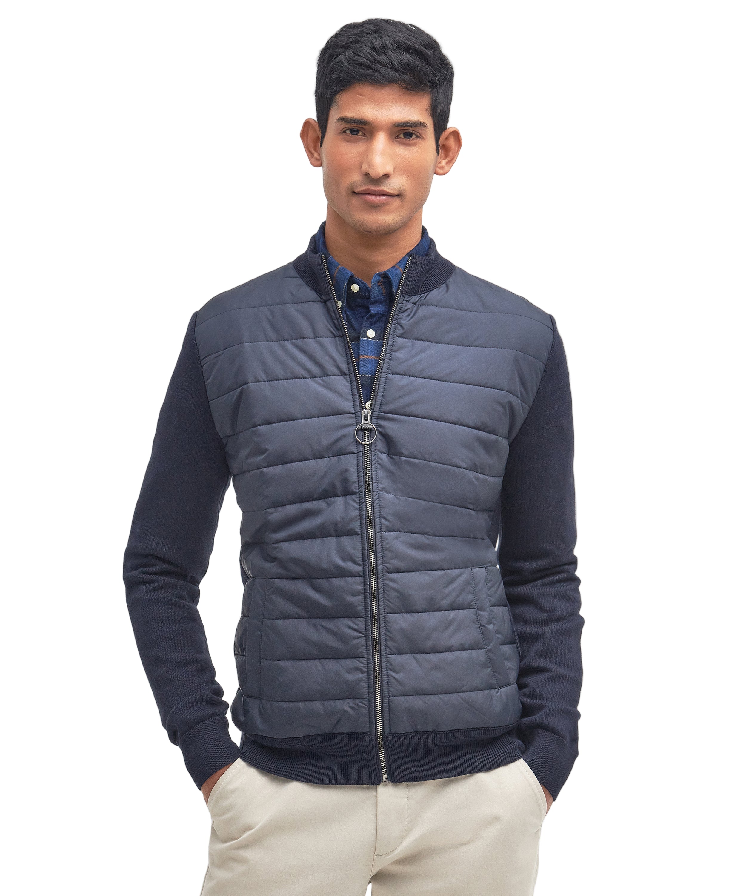 Barbour Full Zip Hybrid Jacket