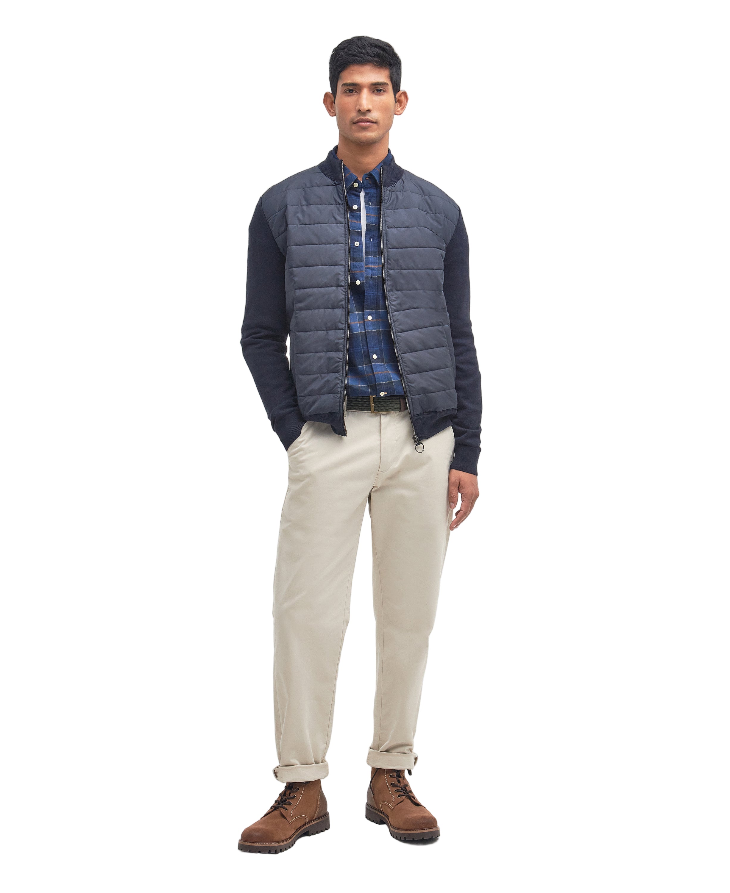 Barbour Full Zip Hybrid Jacket