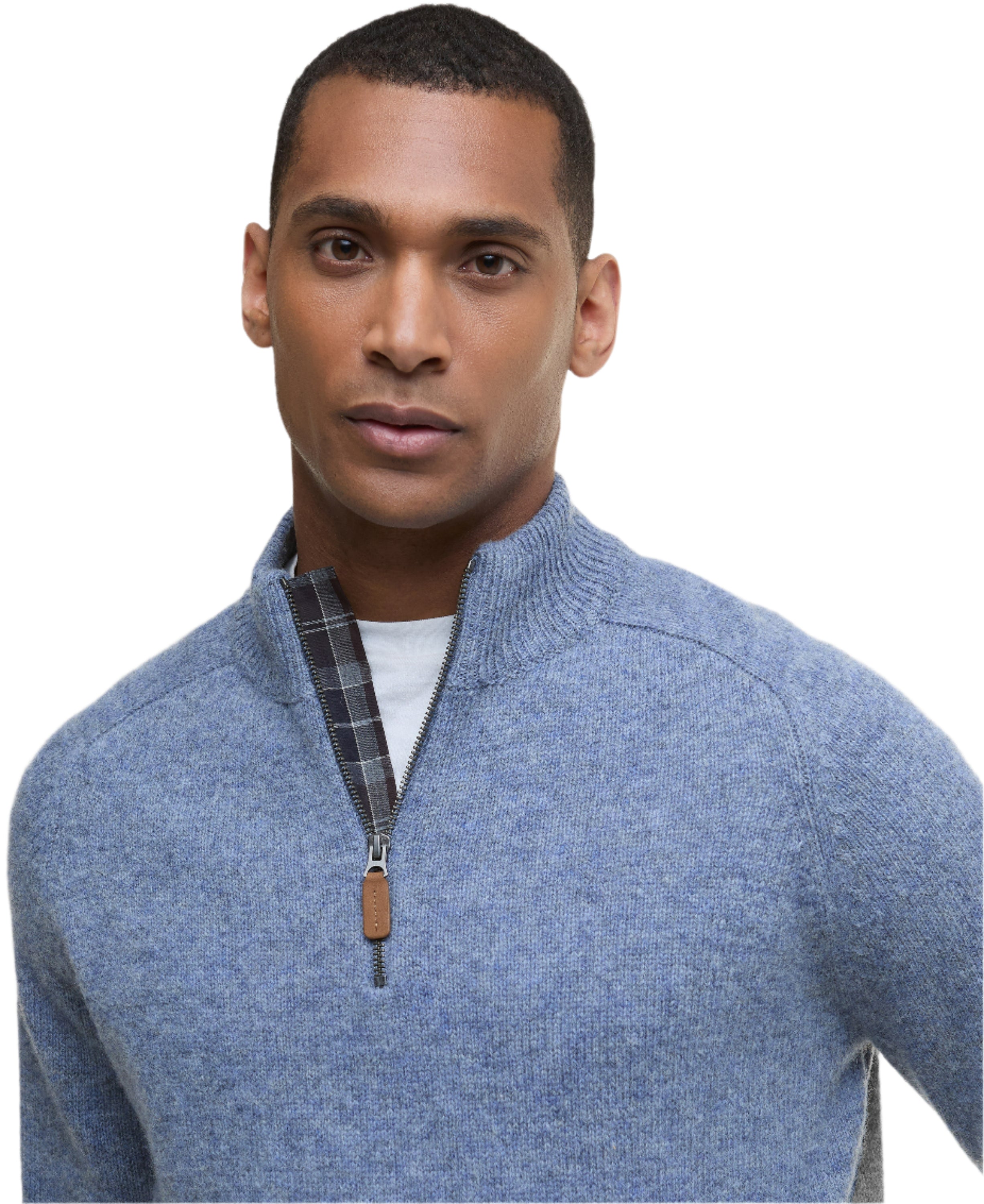 Barbour 1/4 Zip Knitted Sweatshirt