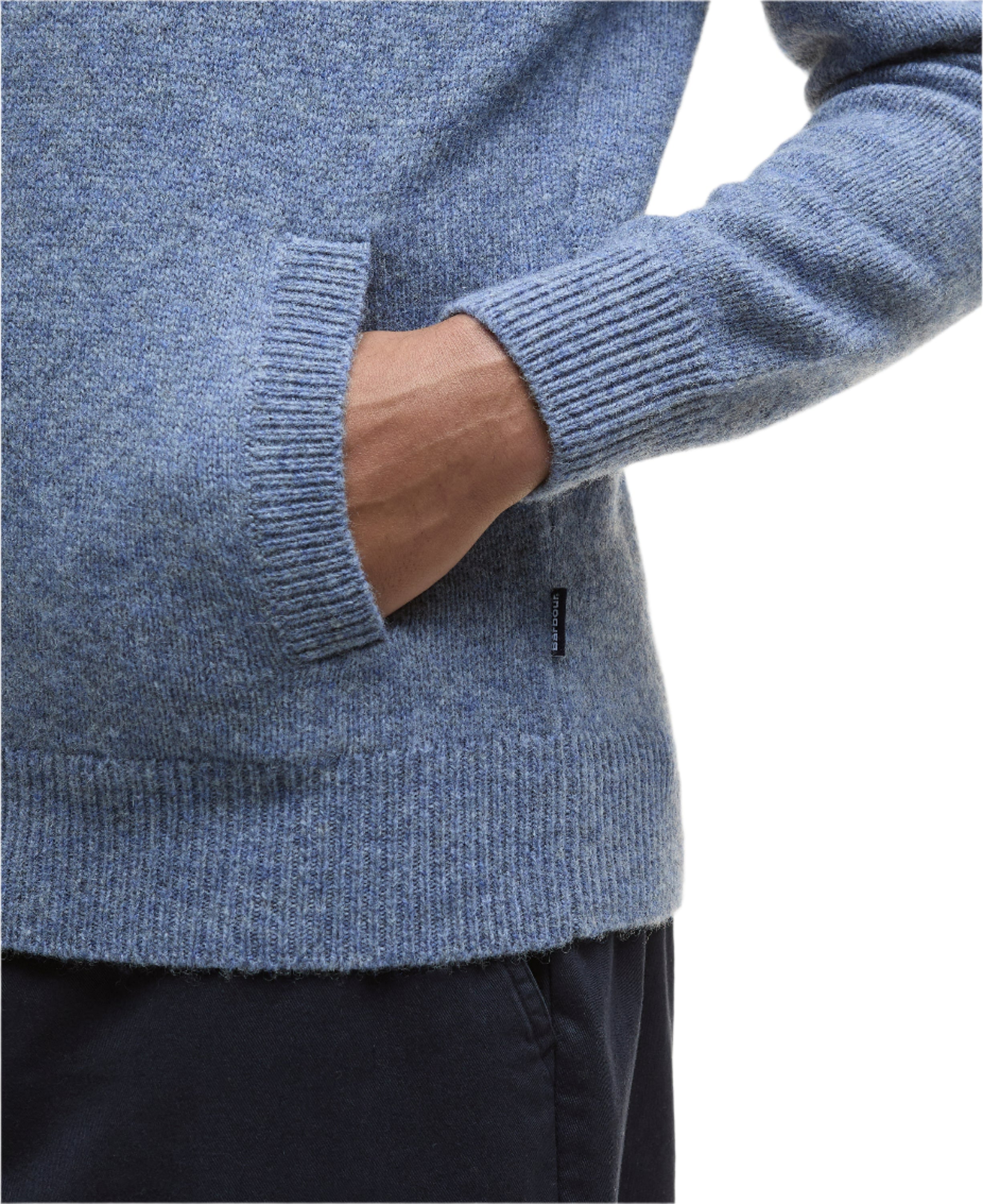 Barbour 1/4 Zip Knitted Sweatshirt