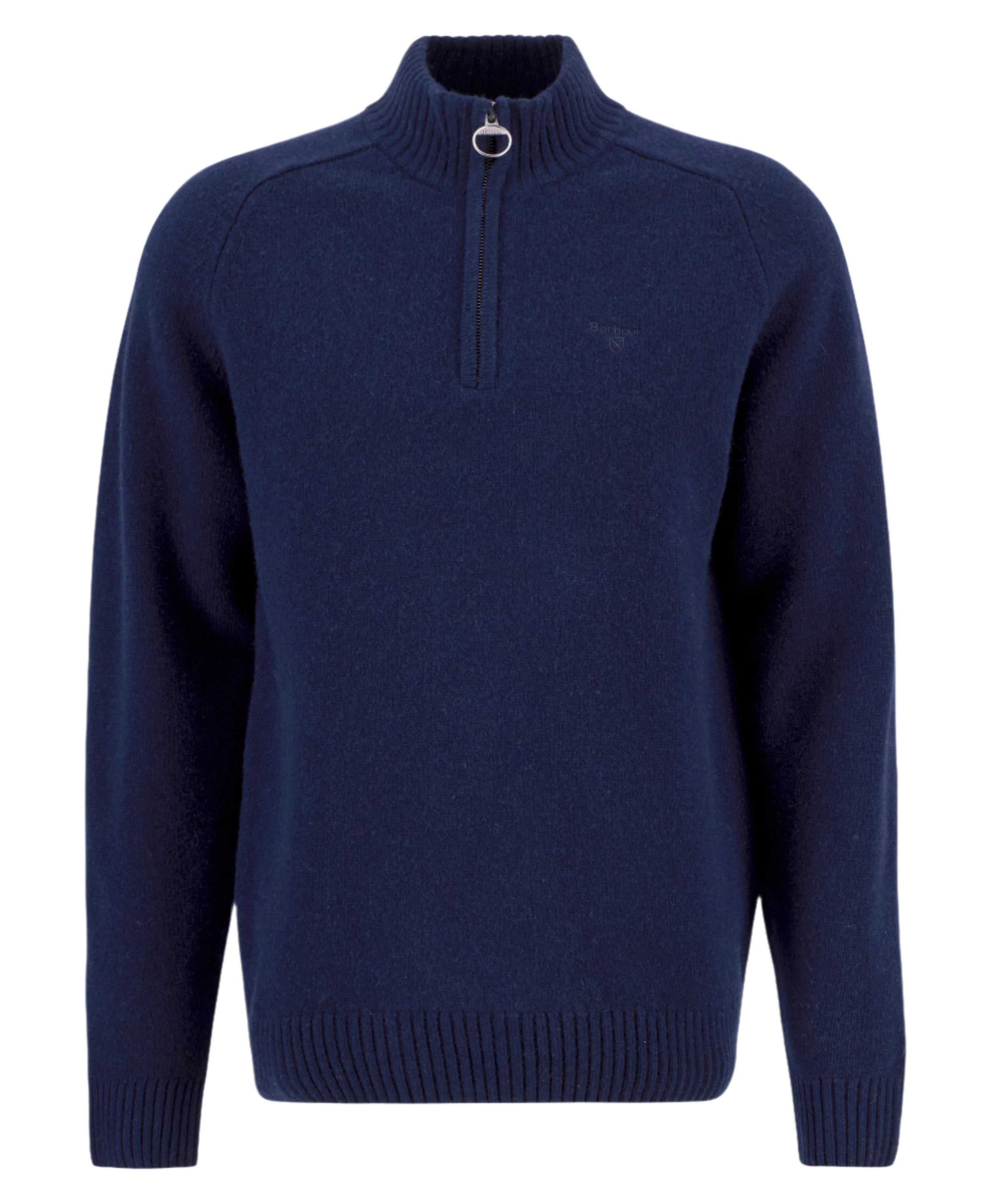 Barbour 1/4 Zip Knitted Sweatshirt