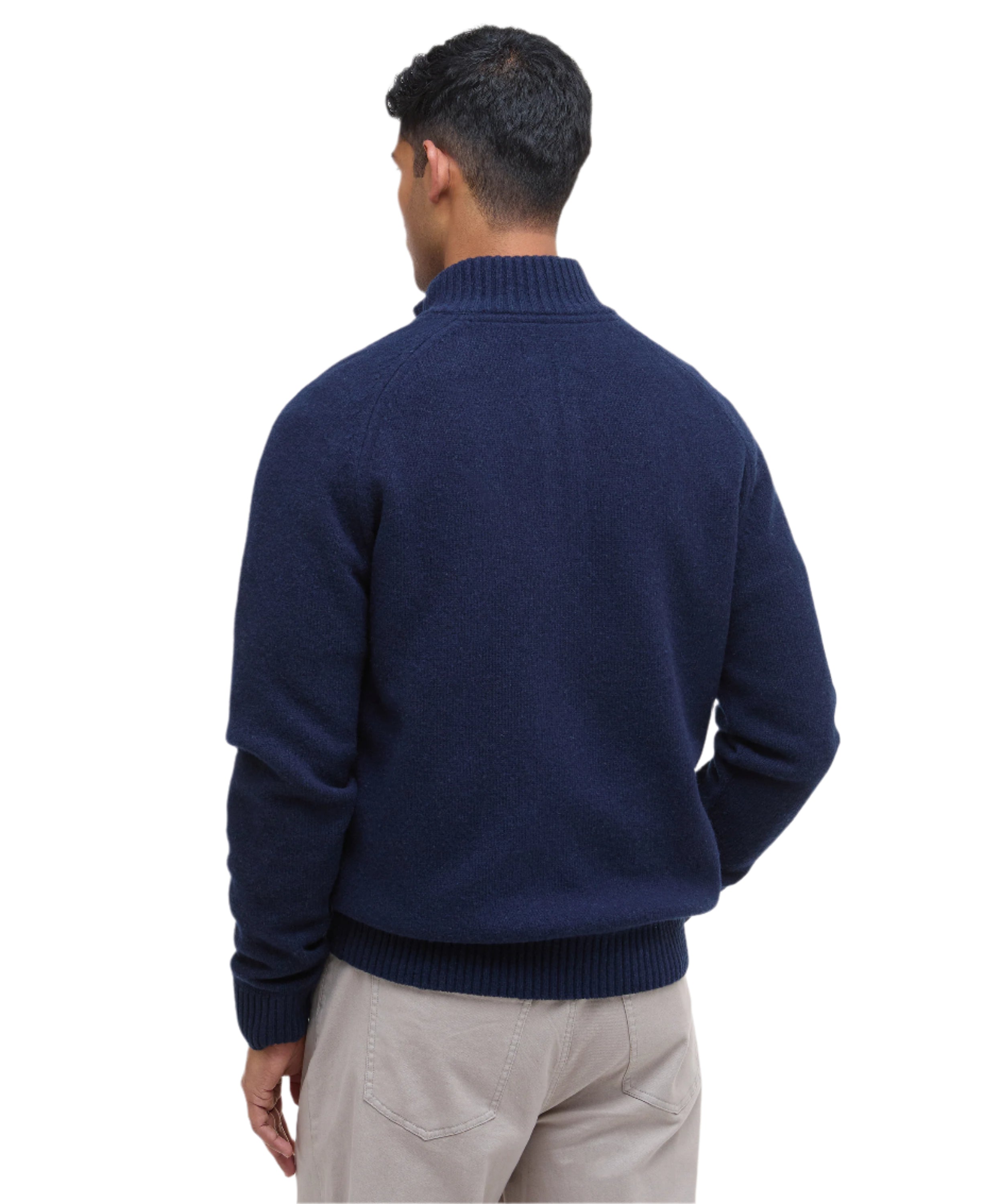 Barbour 1/4 Zip Knitted Sweatshirt