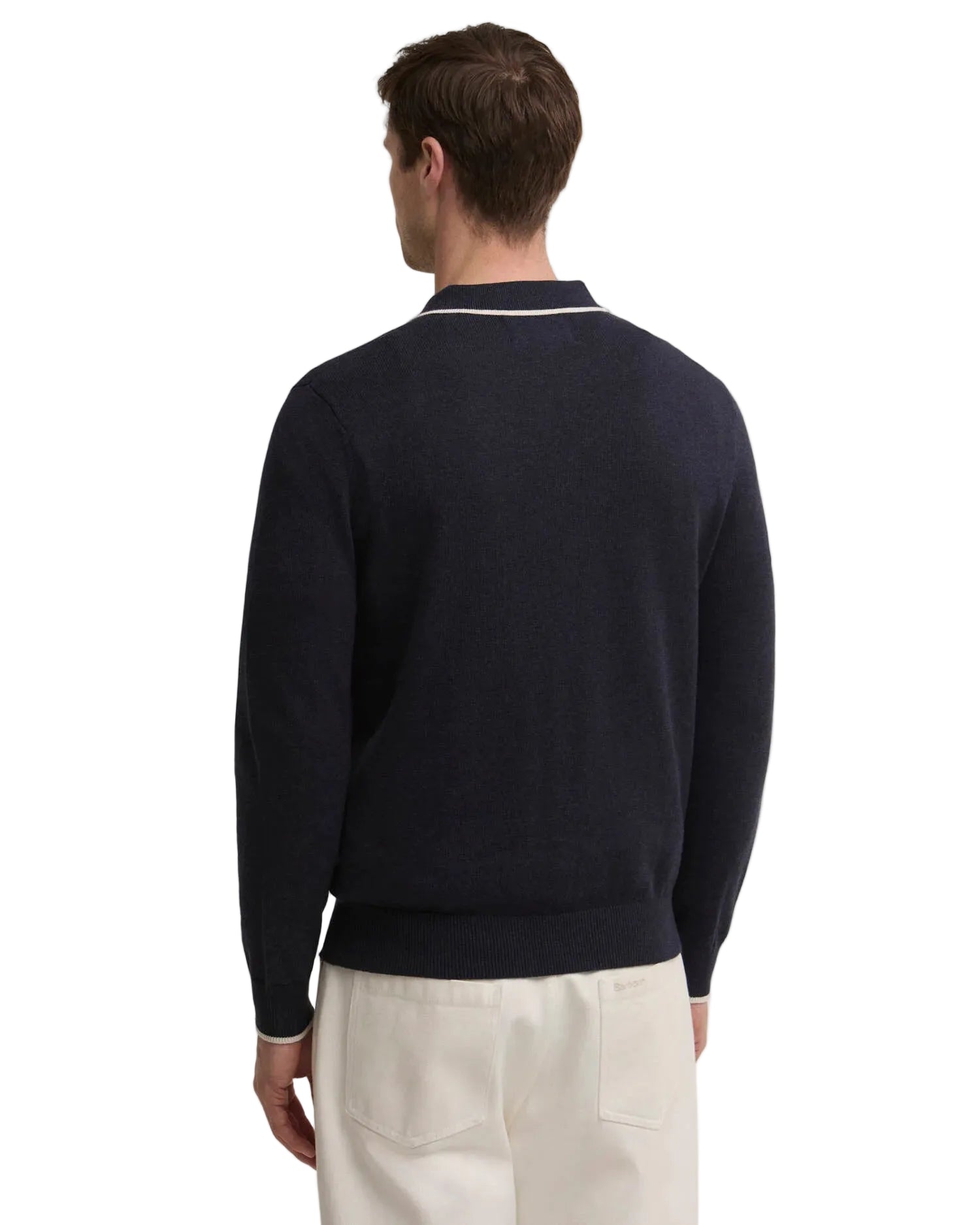 Barbour 3 Button Knitted Sweatshirt
